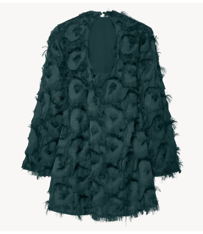 Y.A.S Jurk YASDIO LS DRESS ponderosa pine