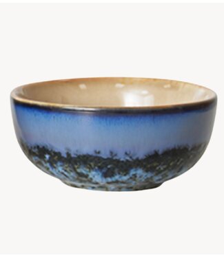 HKLIVING Kom 70s ceramics: XS bowl rustic blue