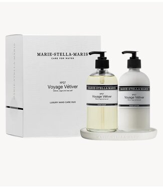 Marie Stella Maris Giftset Luxury Hand Care Duo Voyage Vétiver