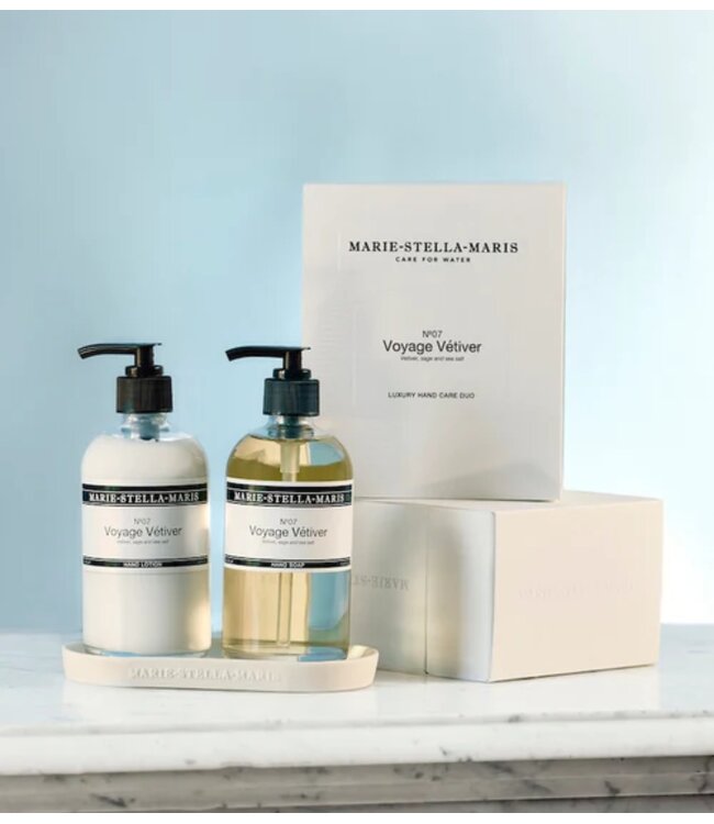 Marie Stella Maris Giftset Luxury Hand Care Duo Voyage Vétiver
