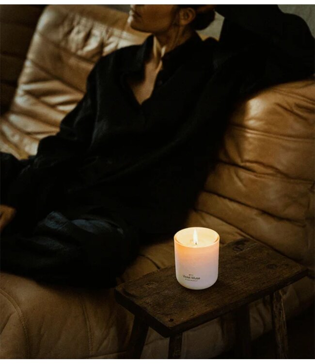 Marie Stella Maris Geurkaars Scented Candle Violet Muse 300 gr 2025