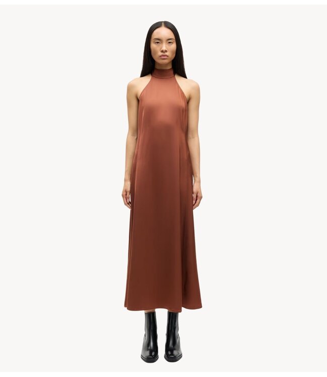 Samsøe Samsøe Jurk SANETTLE DRESS 15652 Tortoise Shell