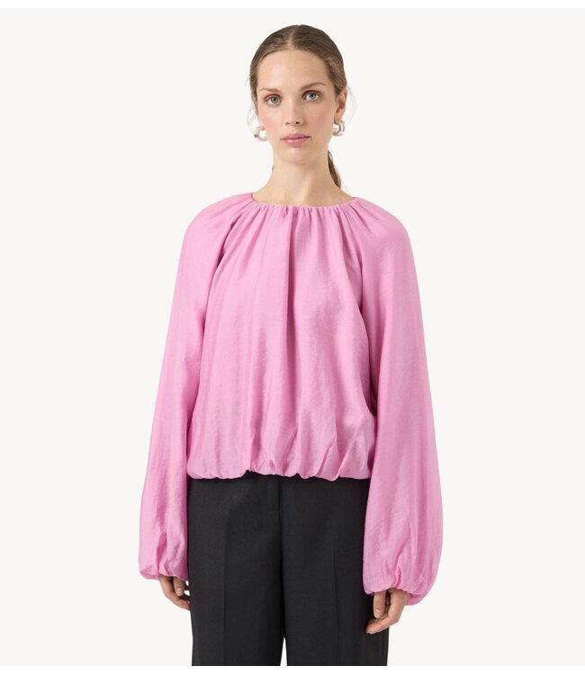 Y.A.S Top YASVALLO LS BALLOON TOP S. moonlite mauve