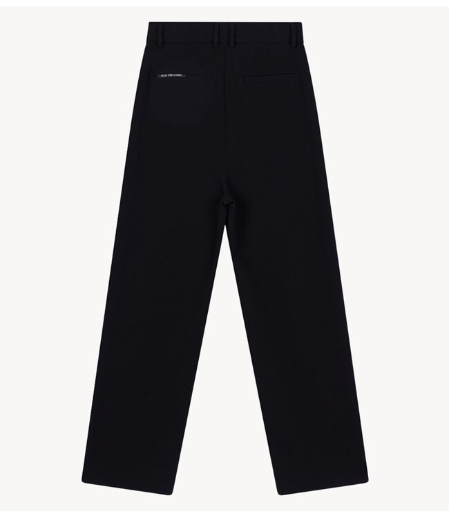 Alix The Label Broek ladies woven baggy pantalon black