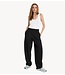 Alix The Label Broek ladies woven baggy pantalon black