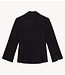 Alix The Label Blazer ladies woven fitted blazer black