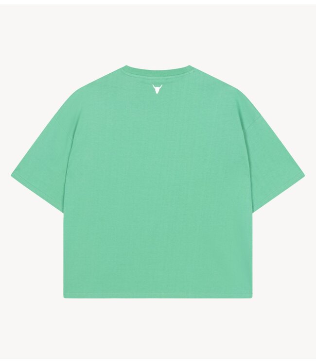 Alix The Label T-shirt ladies knitted The label t-shirt bright green