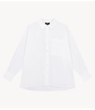 Alix The Label Blouse ladies woven oversized blouse soft white