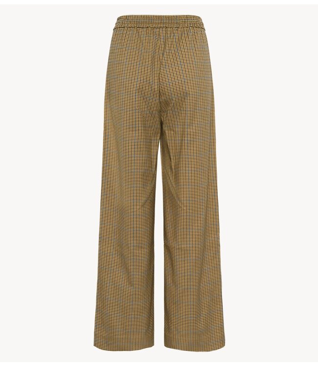 Gestuz Broek GZchicca HW pants corn/blue/blue c