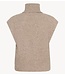 Gestuz Top GZalpha waistcoat warm sand mel