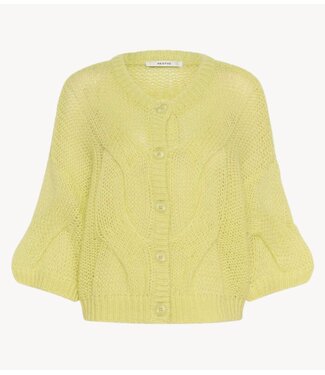 Gestuz Vest GZzenia cardigan luminary green