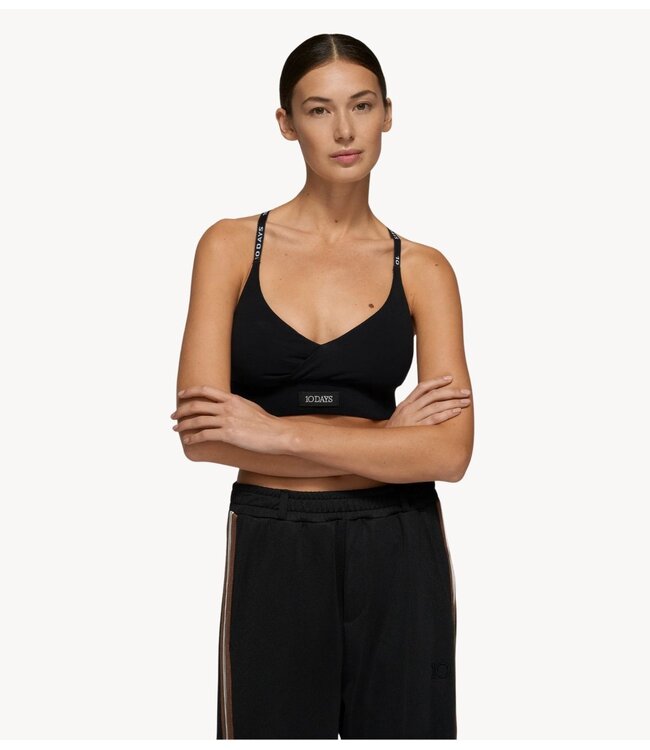 10DAYS Bralette the bar-bra black