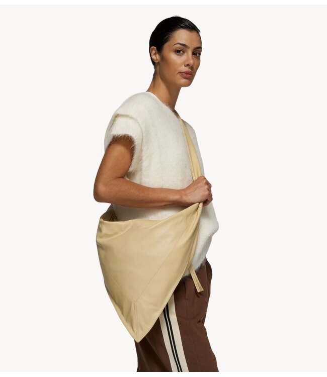 10DAYS Tas leather shoulder bag pearl