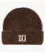 10DAYS Muts hairy knit beanie dark truffle