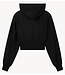 10DAYS Trui ballet zip hoodie black