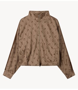 10DAYS Jacket track jacket monogram fudge