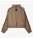 10DAYS Jacket track jacket monogram fudge