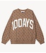 10DAYS Trui sweater monogram 10DAYS
