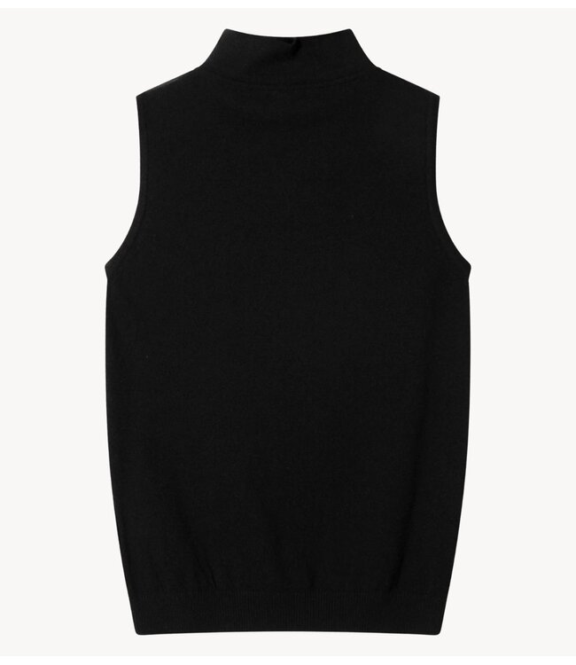 10DAYS Top knit singlet black