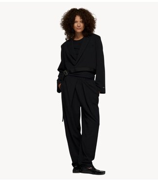10DAYS Broek pleated pants black