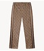 10DAYS Broek track pants monogram fudge