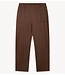 10DAYS Broek tapered track pants dark truffle