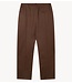 10DAYS Broek tapered track pants dark truffle