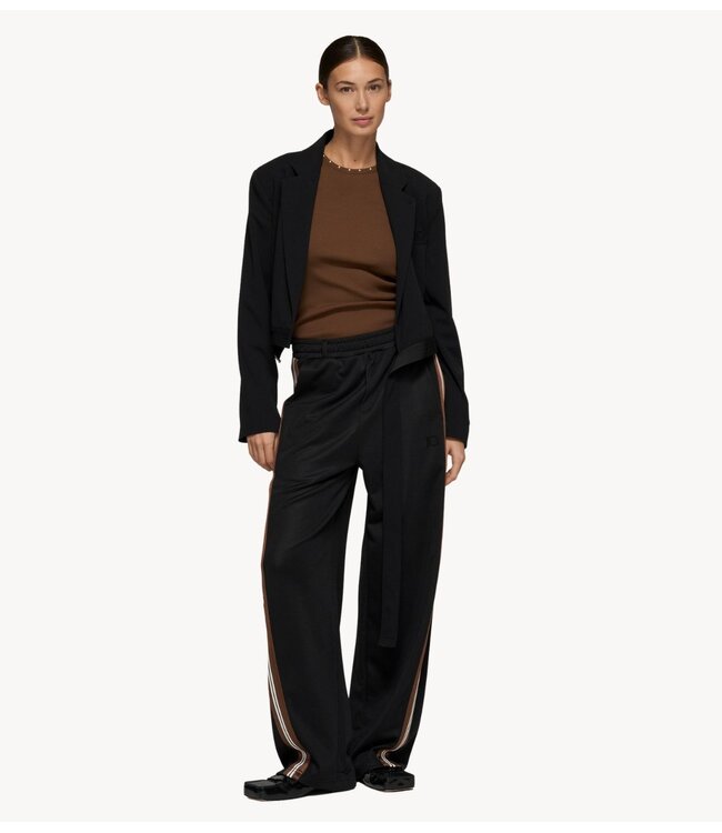 10DAYS Broek barrel track pants black