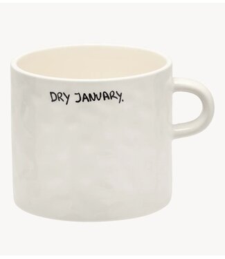 Anna+Nina Mok Dry January Mug black