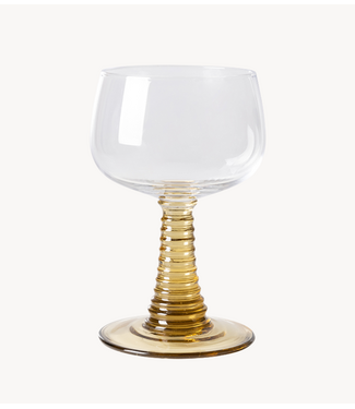 HKLIVING Wijnglas swirl green