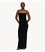 10DAYS Jurk tube dress sparkle black