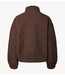 Y.A.S Jack YASFIPURA LS QUILTED JACKET S. chocolate brown