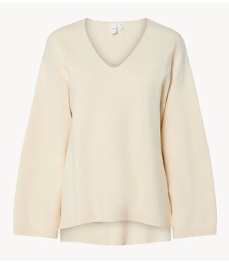 Y.A.S Trui YASELMA LS KNIT PULLOVER S. NOOS birch