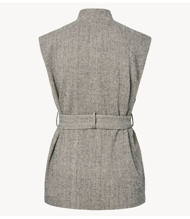 Y.A.S Gilet YASTABBY WAISTCOAT black