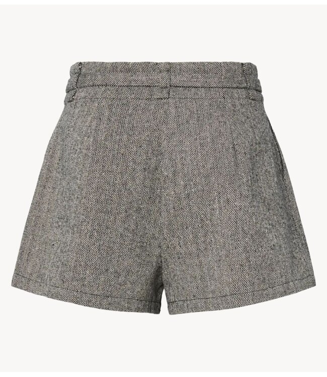 Y.A.S Broek YASTABBY HMW MINI SHORTS black birch