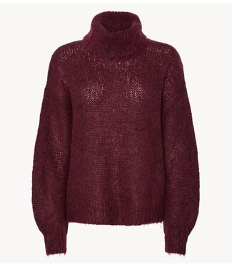 Y.A.S Trui YASLAMBI LS KNIT ROLLNECK PULLOVER S. Port Royale