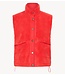 BY-BAR Gilet steve sleeveless jacket poppy red