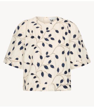 BY-BAR Blouse olivia botanic blouse midnight