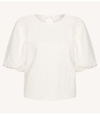 BY-BAR Blouse jet cheetah blouse off white