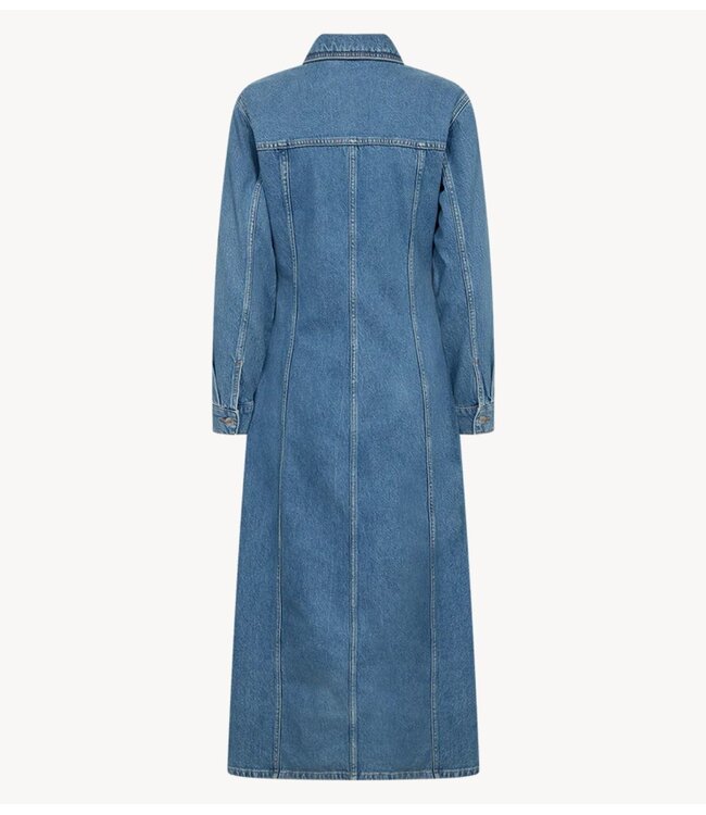 Copenhagen Muse Jurk CMANOUK-DRESS light blue denim