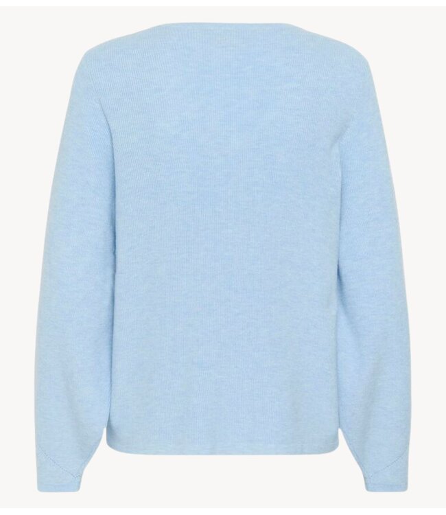 Cream Blouse CRDela Knit Blouse Cashmere Blue