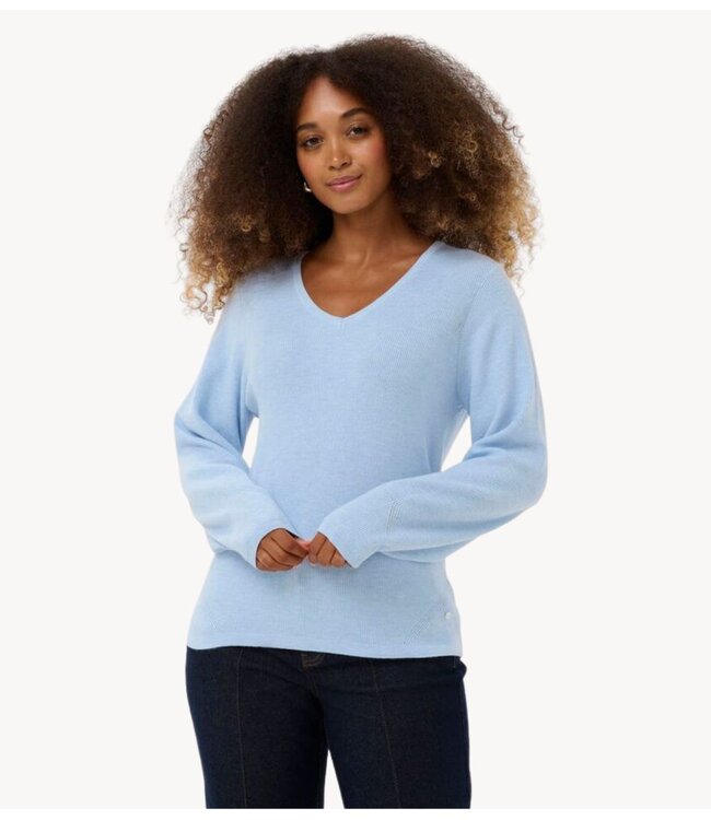 Cream Blouse CRDela Knit Blouse Cashmere Blue