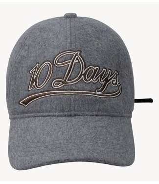 10DAYS Pet wool cap grey melee