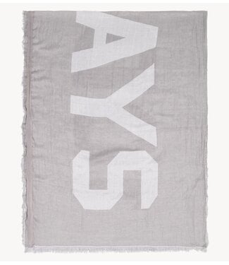10DAYS Sjaal scarf 10DAYS 	light graphite