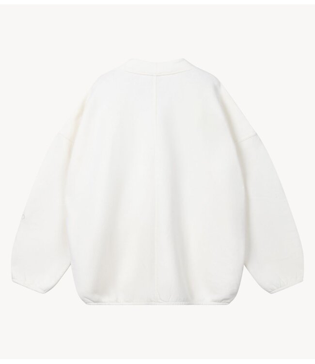 10DAYS Vest baseball cardigan pearl