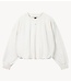 10DAYS Trui pleated sweater curly 10 pearl