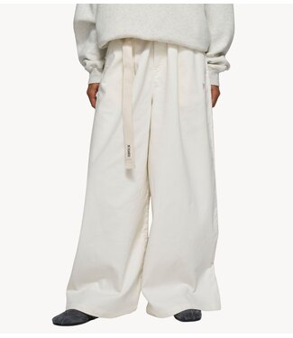 10DAYS Broek wide pants jog twill pearl