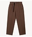 10DAYS Broek belt jogger dark truffle