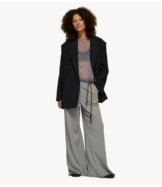10DAYS Broek wide jogger light graphite