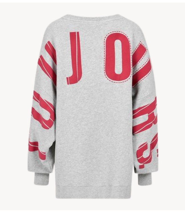 OU. Trui Sweater Rue de Copin Toujours grey melange